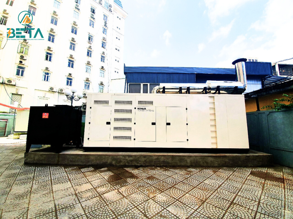 Cung cấp và lắp đặt máy phát điện 1000KVA cho Ngân Hàng Vietinbank – Huế