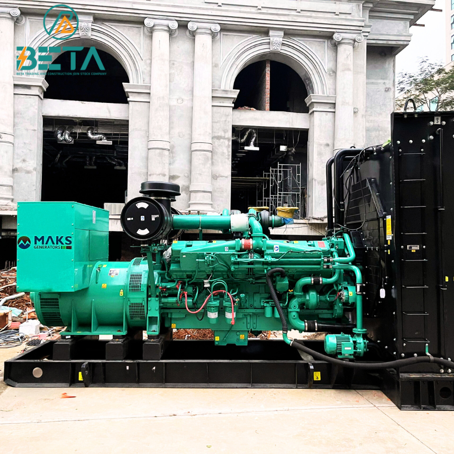 Lắp đặt máy phát điện cho Trung tâm tiệc cưới tại Phú Thọ