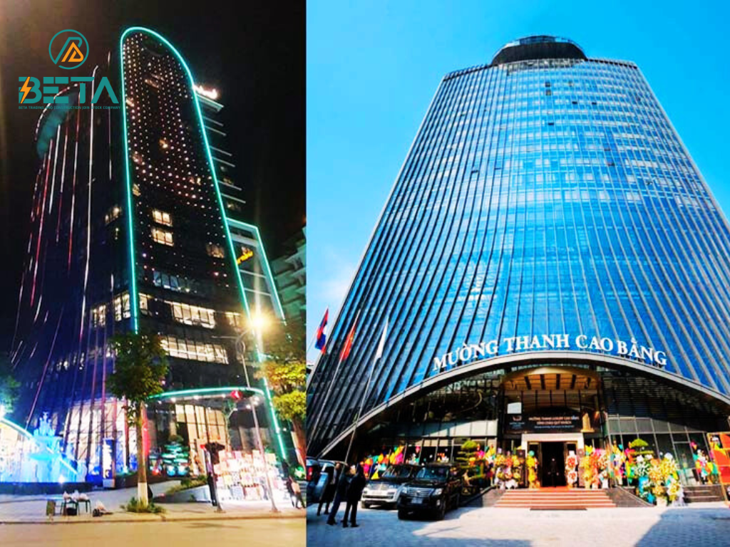Lắp đặt máy phát điện 1100KVA cho khách sạn Mường Thanh Luxury